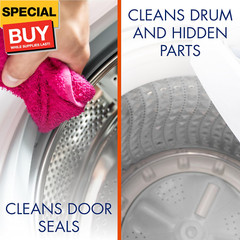 Washing Machine Cleaner, Helps Remove Odor, Buildup, and Limescale, Fresh Scent,