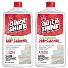 Quick Shine Multi Surface Deep Floor Cleaner and Wax Remover 27Fl oz,Pack
