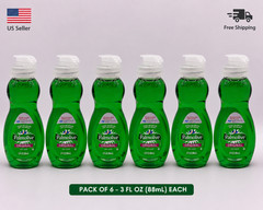 Palmolive Ultra Strength Dish Soap Original 3oz Grease Fighter Pack of 6 Bottles