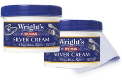 by Weiman Silver Cleaner and Polish Cream – Gently Clean and Remove Tarnish w…