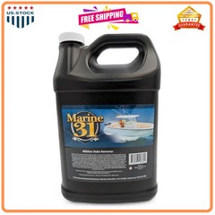 Marine 31 Mildew Stain Remover Cleaner 128oz Gallon for Boats Vinyl Fiberglass