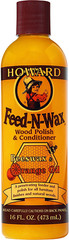 FW0016 Wood Polish & Conditioner, 16 Oz, Orange, 16 Fl Oz