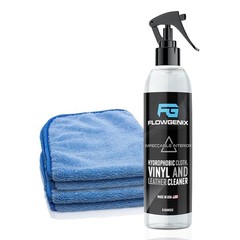 Leather Interior Car Cleaner & Detailer (8oz) – Hydrophobic Textile, Nylon, C…