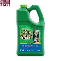 Main Line Opener Drains Bleach Free Formula Clog Remover Safe Pipes 1 Gallon New