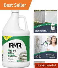 RMR-86 Instant Mold & Mildew Stain Remover Spray – 128 Fl Oz Scrub-Free Formula