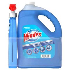 Windex Original Glass Cleaner (128 Fl. Oz. Refill+32 Fl. Oz. Trigger) Free Ship