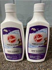 Lot of 2 Hoover Paws And Claws Spot Cleaner Carpet Cleaning Formula 6 fl oz