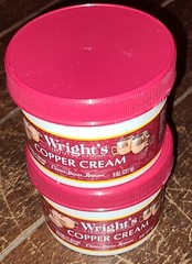 Lot of 2 WRIGHT’S 8oz Jars ~COPPER CREAM~ Cleans/Shines/Restores!