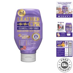 Cruelty-Free 18oz Leather Cleaner and Conditioner for Furniture & Accessories