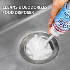 SANI 360° Garbage Disposal Cleaner & Deodorizer, Fresh Unscented, 10oz