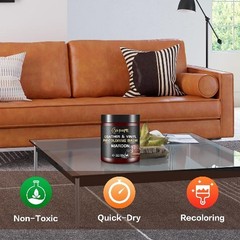 Leather Recoloring Balm, Leather Repair Kit for Furniture, Leath Color: maroon