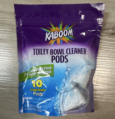 Kaboom Toilet Bowl Cleaner Pods, Fresh Scent, 10 Count (5.3 oz)