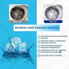 Splash Spotless Washing Machine Cleaner Deep Cleaning for HE Top Load Washers an
