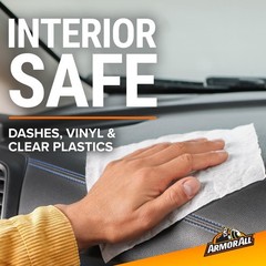 Armor All Car Cleaning Wipes 90 Count Interior Dashboard Leather Fabric Vinyl