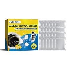 Drain Cleaner Tablets for Kitchen Sink Pipe Cleaning Enzyme Decomposing 24pcs