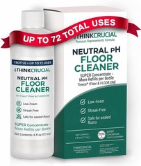 72x Uses SUPER Concentrate with Tineco® iFloor & FLOOR (S3/S5/S6) – 6 oz Neut…
