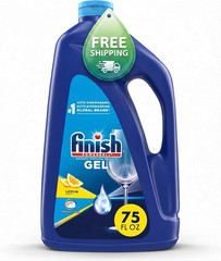Gel Liquid Dishwasher Detergent, Advanced Deep Cleaning Power Dish Soap