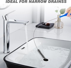 Refrigerator Coil Cleaning Brush Sewer Clog Remover Brush Set