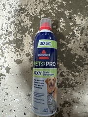 2 Cans Bissell PET PRO OXY Carpet Stain Odor Destroyer PERMANENT REMOVER Aerosol