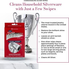 10 Disposable Wipes for Effortless Silver Care – Remove Tarnish Quickly