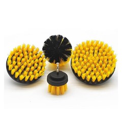 4PCS Drill Brush Attachment Set, Mult-Purpose Car Wash Brush, Rotary Detailin…