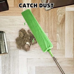 Retractable Gap Dust Cleaner Under Appliance Cleaning Tool, Bafezoze Flat