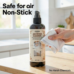Air Fryer Cleaner 110ml Bundle,Non Stick Safe Formula for Oven and Grill