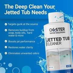 2 Bottles Ouster Jetted Tub Cleaner 12oz Deep Cleaner for Jets & Pipes