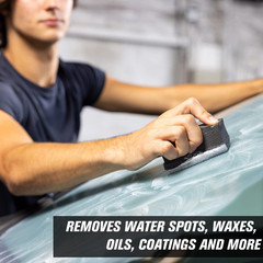 91411 Glass Stripper – Hard Water Spot Remover – Strips Coatings, Waxes, Oils &