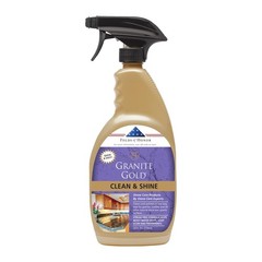 Clean and Shine Spray 24 oz Streak Free Granite Marble Quartz Cleaner + Polish