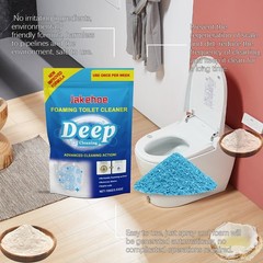 1-5x Splash Foam Toilet Bowl Stains Cleaner Powder 100g Remove Odor Stains Fresh