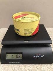 SC Johnson Paste Wax The Original Formula 16oz ~75% Full Discontinued
