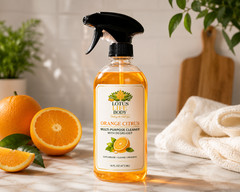 Lotus Life Body Orange Citrus multi purpose cleaner, with degreaser, 16oz spray