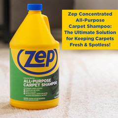 High-Traffic Carpet Spot Remover 1 Gal (1 Unit) & Carpet Shampoo Concentrate 1 G