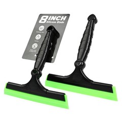 2PCS Flexible 8-Inch Silicone Squeegee Window Tint Tool Auto Water Blade, Sho…