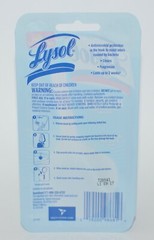1 LYSOL HYGENIC ATLANTIC FRESH SCENT AUTOMATIC TOILET BOWL CLEANER BLUE CLIP ON