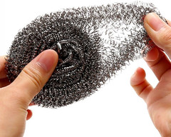 12 Pcs Stainless Steel Wool Scrubber, Steel Wool Soap Pads, Steel Wool Scrubber