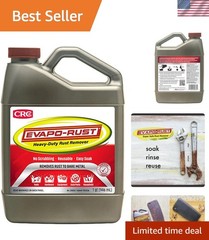 Reusable CRC Evapo-Rust 32 oz Heavy-Duty Rust Remover – Non-Corrosive Solution