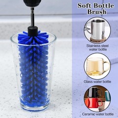 Drill Brush for Car Wheel and Bottle, Highly Dense and Durable Car Cleaning B…