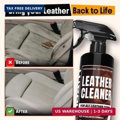 Car Leather Cleaner and Conditioner – pH Neutral, Non-Toxic & Non-Greasy – Gentl