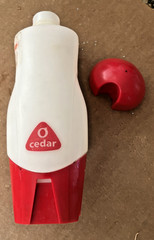 O-Cedar Spray Wand Soap Dispensing Liquid Holder 2 Cup 10 ML Fast Shipping