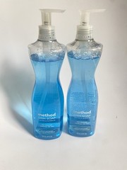 2 Method Liquid Dish Washing Soap Sea Minerals 18oz Pump Dispense
