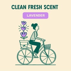 Aunt Fannie’s Ultra Concentrated Vinegar Floor Cleaner Lavender 64 oz Makes Up