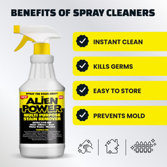 Alien Power Stain Remover Set Multi Purpose Mold Mildew Cleaner Spray Kit