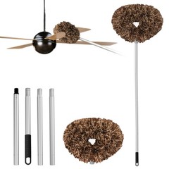 Ceiling Fan Cleaner Duster with Extension Pole Adjustable 13 to 49.7 Inches
