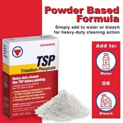 Trisodium Phosphate TSP 1LB (16oz) Cleaning Solution – 2 Pack for Home & DIY