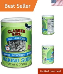 12 oz Multi-Purpose Baking Soda for Baking and Cleaning – Eco-Friendly