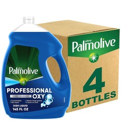 Palmolive Professional Dishwashing Liquid Dish Soap, Oxy Power Degreaser – 145 F