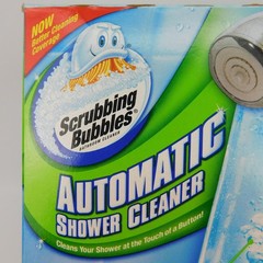 Scrubbing Bubbles Automatic Shower Cleaner Sealed One Button Dual Spray NEW