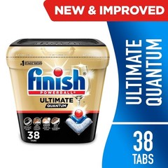 Ultimate Quantum Dishwasher Pods, Dishwasher Detergent Dish Soap, 50% More